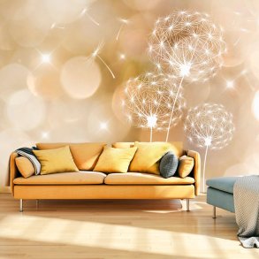 ARTGEIST Fototapet - Touch of Summer, sommerlige mlkebtter (flere strrelser)