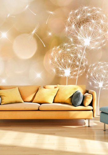 ARTGEIST Fototapet - Touch of Summer, sommerlige mlkebtter (flere strrelser)