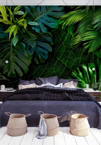 ARTGEIST Fototapet - Dark Jungle, jungleplanter (flere strrelser) 