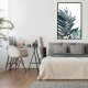 ARTGEIST Plakat med ramme - Evergreen Palm Leaves