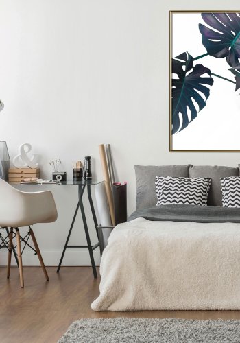 ARTGEIST Plakat med ramme - Evergreen Monstera