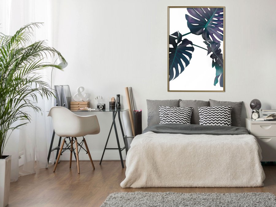 ARTGEIST Plakat med ramme - Evergreen Monstera