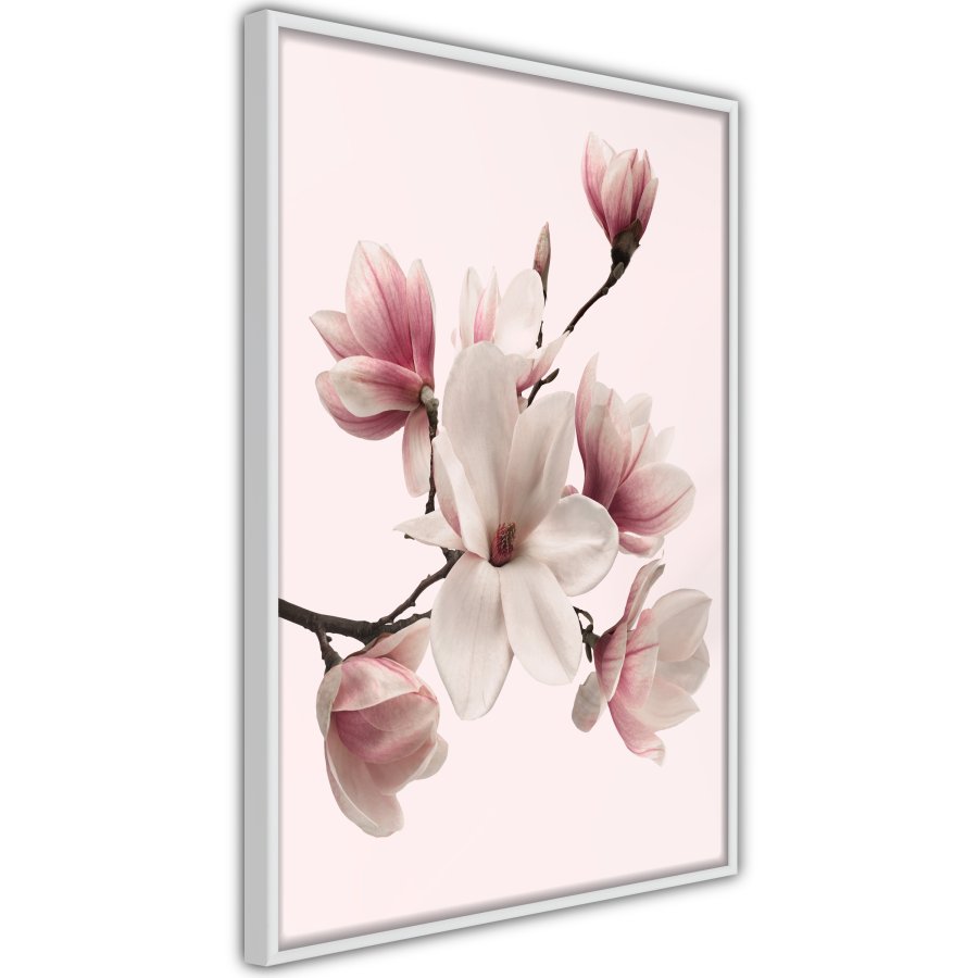 ARTGEIST Plakat med ramme - Blooming Magnolias I