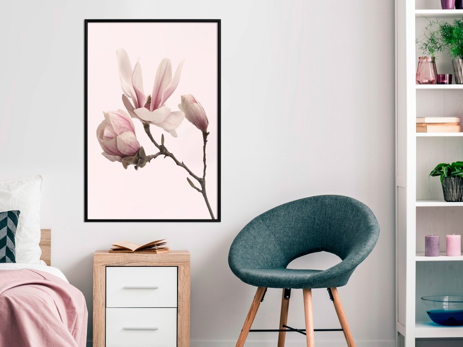 ARTGEIST Plakat med ramme - Blooming Magnolias II