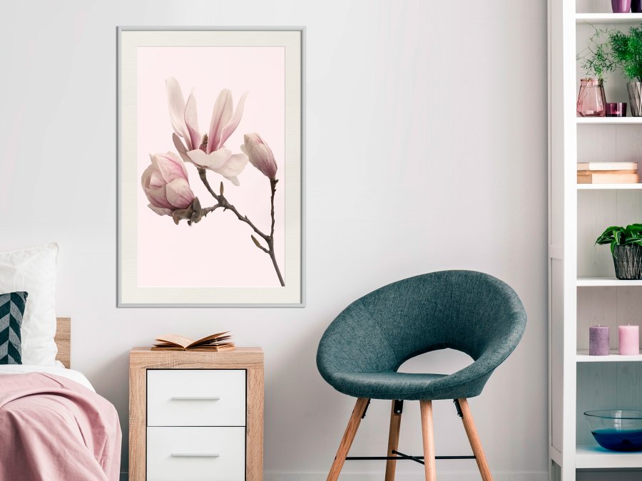 ARTGEIST Plakat med ramme - Blooming Magnolias II