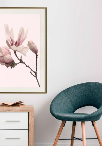 ARTGEIST Plakat med ramme - Blooming Magnolias II