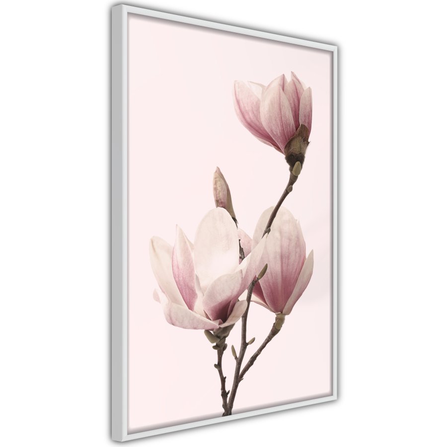 ARTGEIST Plakat med ramme - Blooming Magnolias III