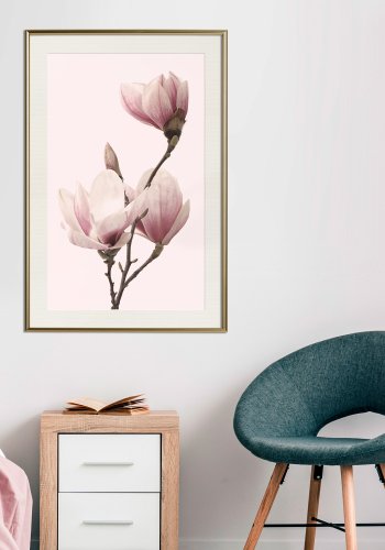 ARTGEIST Plakat med ramme - Blooming Magnolias III