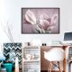 ARTGEIST Plakat med ramme - Pastel Tulips I