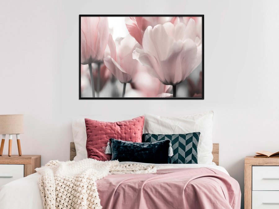 ARTGEIST Plakat med ramme - Pastel Tulips II
