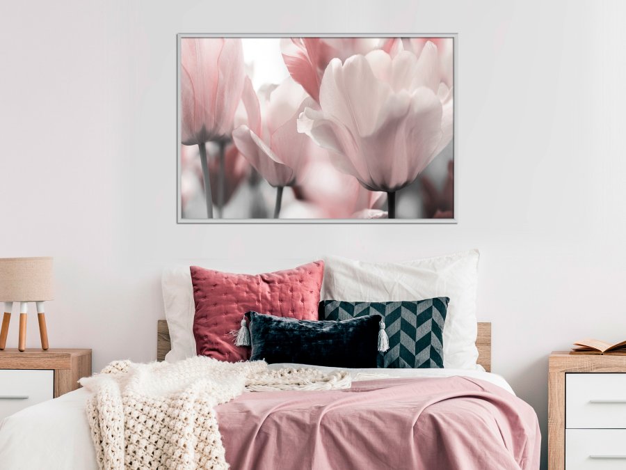 ARTGEIST Plakat med ramme - Pastel Tulips II