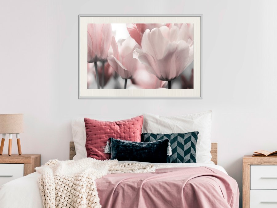 ARTGEIST Plakat med ramme - Pastel Tulips II
