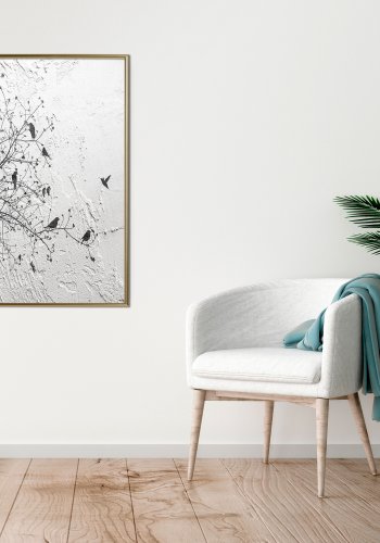 ARTGEIST Plakat med ramme - Twitter I