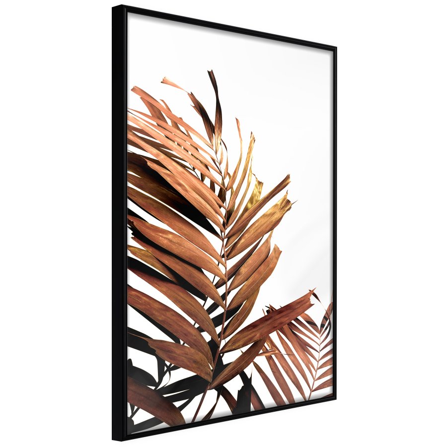 ARTGEIST Plakat med ramme - Copper Palm