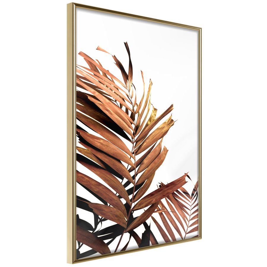 ARTGEIST Plakat med ramme - Copper Palm