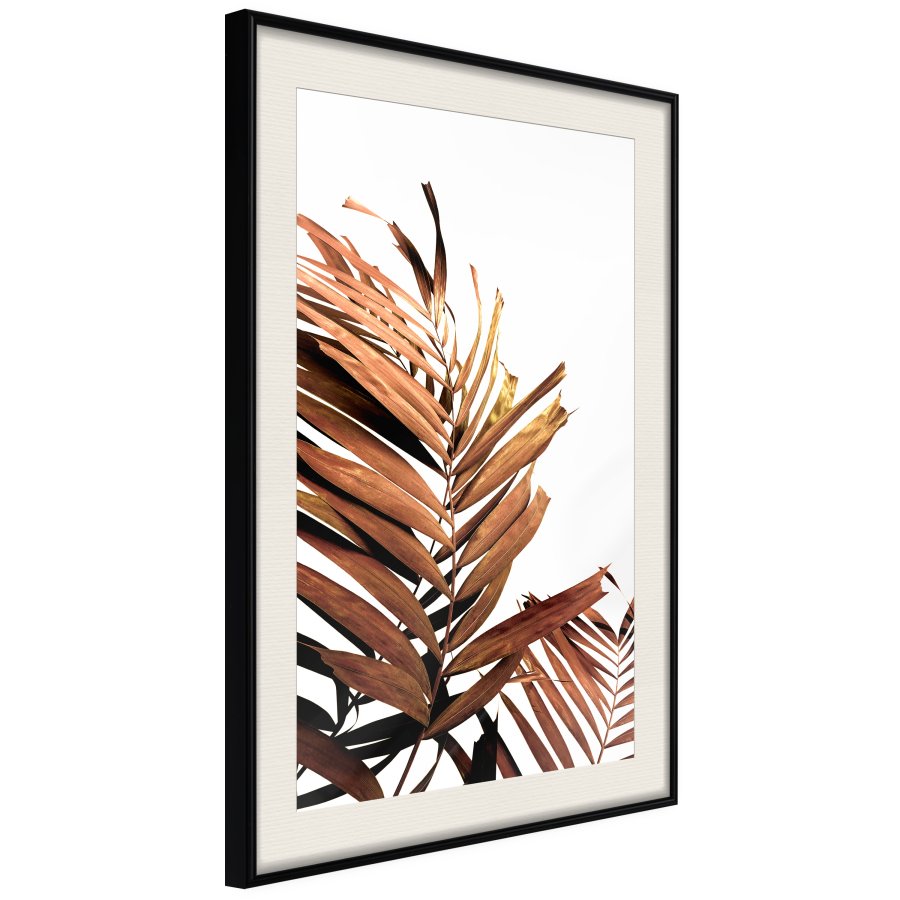 ARTGEIST Plakat med ramme - Copper Palm