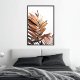 ARTGEIST Plakat med ramme - Copper Palm