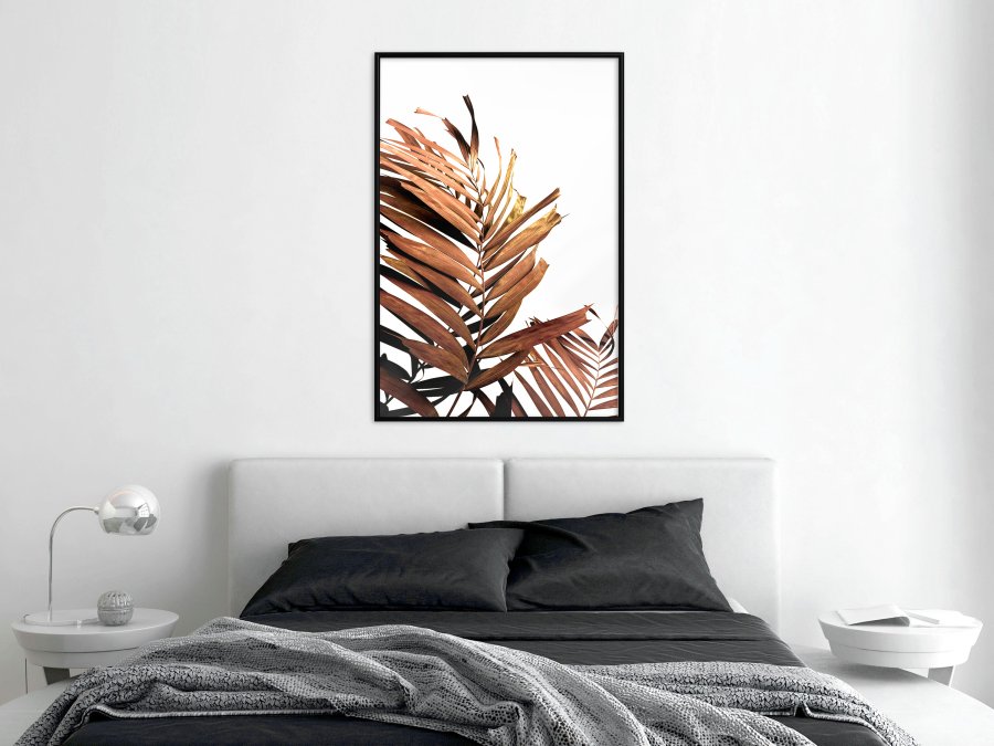 ARTGEIST Plakat med ramme - Copper Palm
