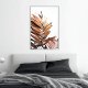 ARTGEIST Plakat med ramme - Copper Palm