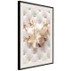 ARTGEIST Plakat med ramme - Lilies on Leather Upholstery