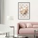 ARTGEIST Plakat med ramme - Lilies on Leather Upholstery