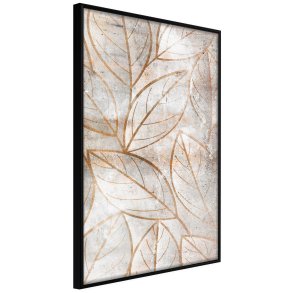 ARTGEIST Plakat med ramme - Copper Leaves