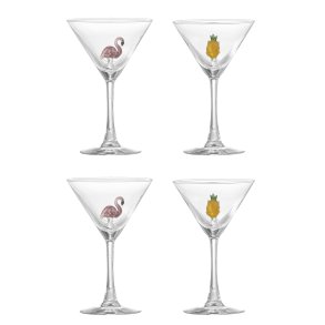 BLOOMINGVILLE Misa Cocktail Glas, Multipack, Klar, Glas