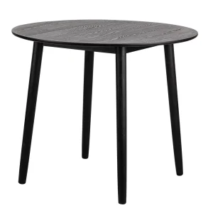 NORDLYS Tradition spisebord, rund - sort fyrretr (90)