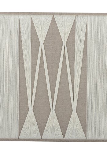 BLOOMINGVILLE Didder vgdekoration, kvadratisk - natur bomuld (80x80)