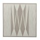 BLOOMINGVILLE Didder vgdekoration, kvadratisk - natur bomuld (80x80)