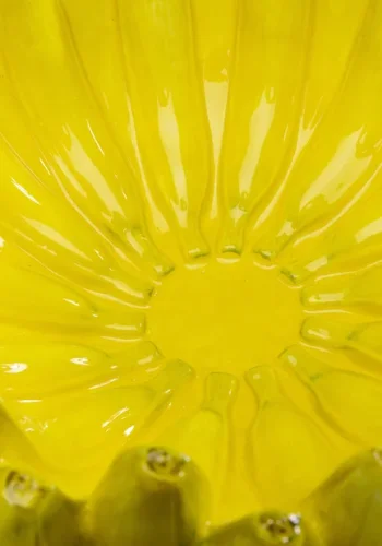 KARE DESIGN Deco Bananas skl, rund - gul keramik (30)