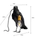 KARE DESIGN Animal Crow bordlampe - mat sort polyresin og kobber aluminium