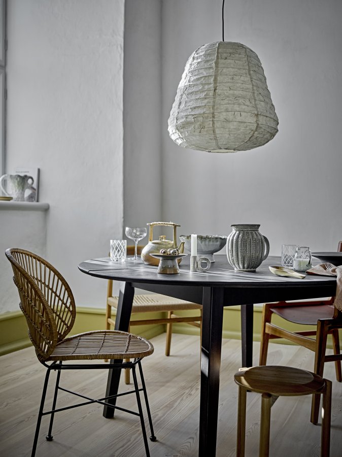 BLOOMINGVILLE Peron Spisebord, Sort, FSC® 100%, Eg