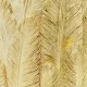 KARE DESIGN Feathers vase - guld polyresin (H:80cm)