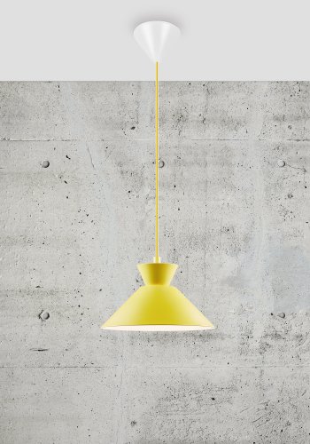 NORDLUX Dial 25 loftlampe - gul metal