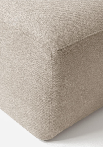 KAVE HOME rektangulr Blok puf - beige fljl (90x70)