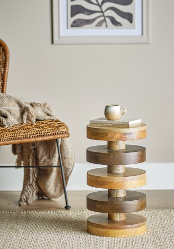 BLOOMINGVILLE Franka Sidebord, Brun, FSC 100%® Mango