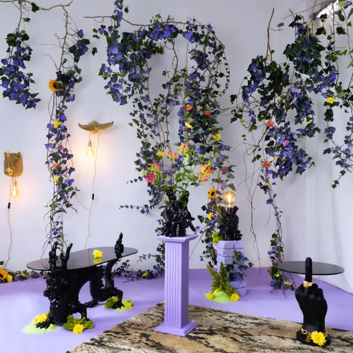 BOLD MONKEY The Tail Will Follow vglampe - sort harpiks