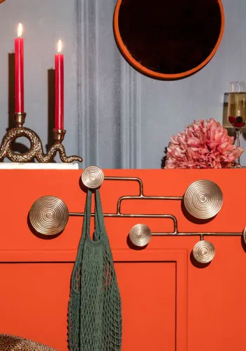 BOLD MONKEY Hypnotising knagerkke - messing aluminium/jern