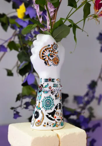 BOLD MONKEY Liberty Matters vase - multifarvet keramik (H:31)