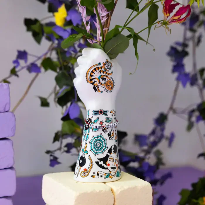 BOLD MONKEY Liberty Matters vase - multifarvet keramik (H:31)