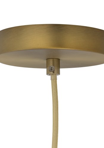 CREATIVE COLLECTION Azizi loftlampe - brun glas (H:30)