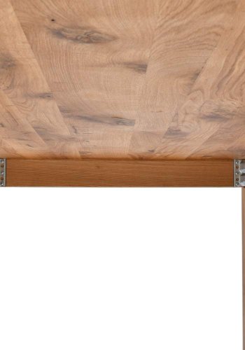 Rektangulrt Sam spisebord m. lige kant - massivt egetr, olieret (200x90)