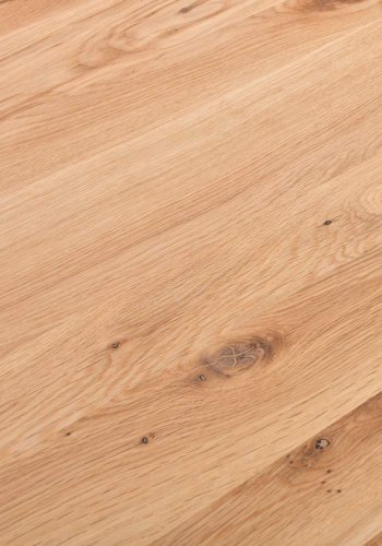 Rektangulrt Sam spisebord m. lige kant - massivt egetr, olieret (200x90)