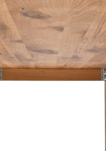 Rektangulrt Sam spisebord - massivt brstet egetr, olieret (200x90)