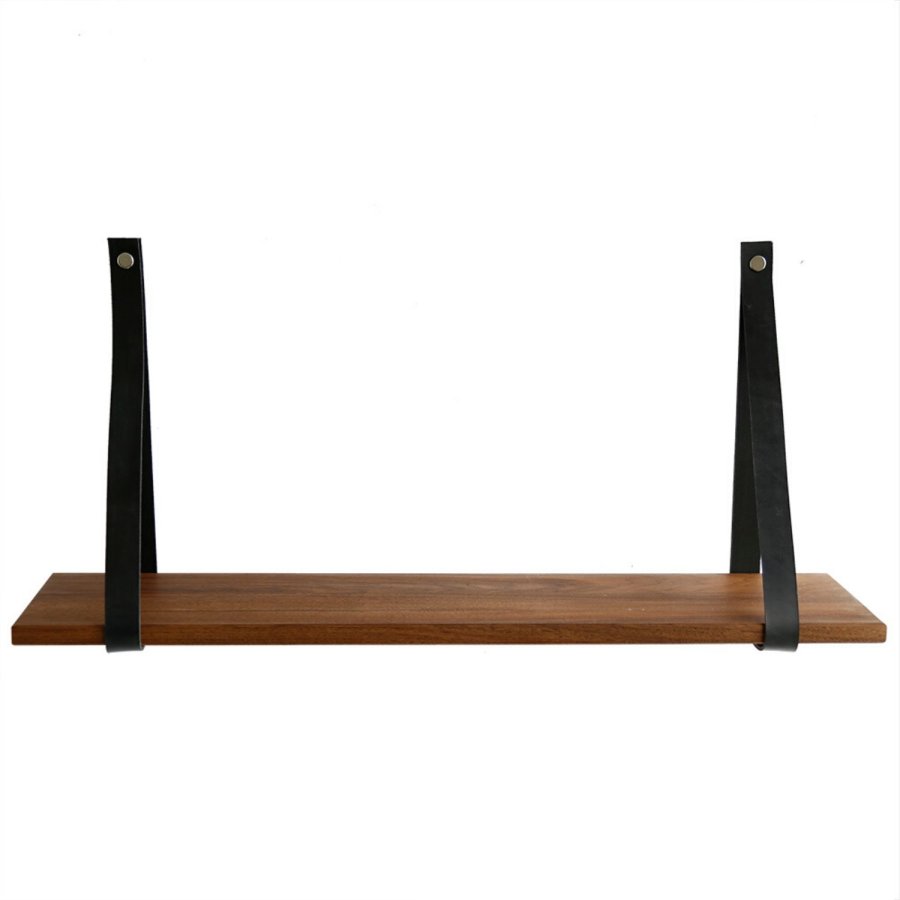 NocNoi Harre Vig vghylde - massiv valnd tr og sort lder