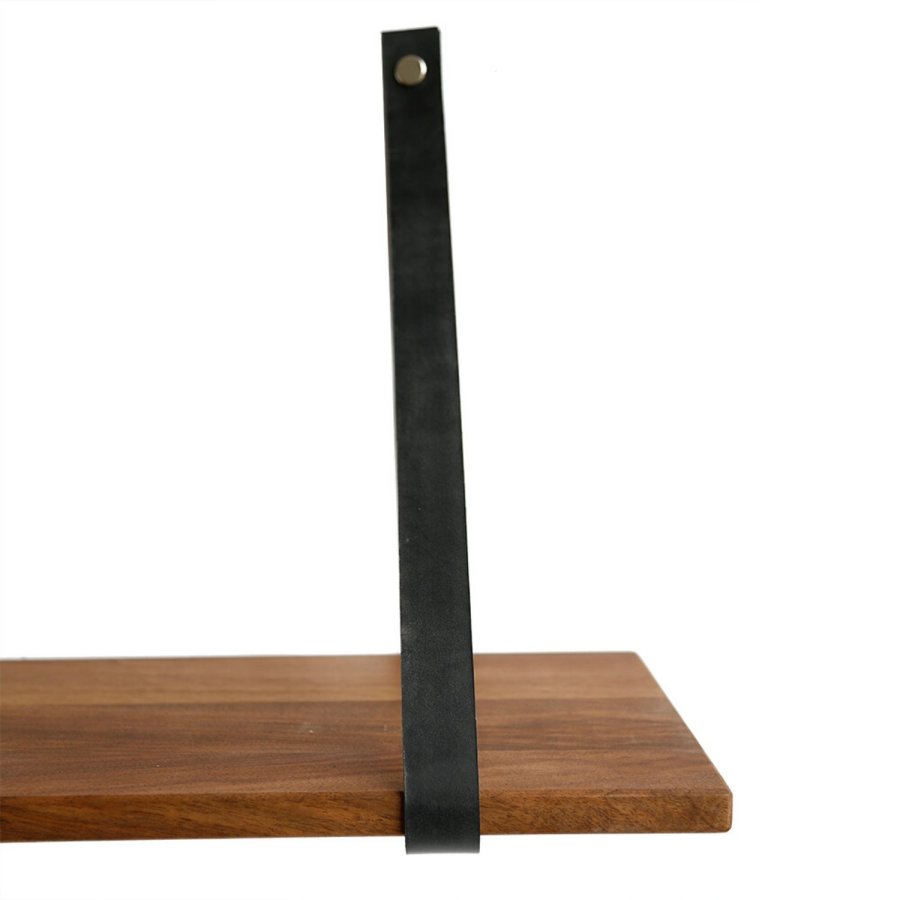 NocNoi Harre Vig vghylde - massiv valnd tr og sort lder