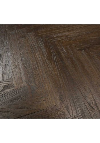 DAN-FORM Bone spisebord - brun genbrugs elmetr og tr (220x100)