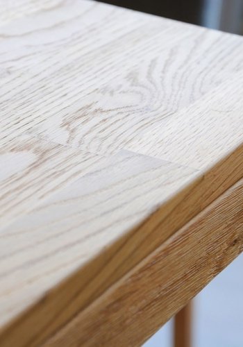 ROWICO Brooklyn spisebord - brstet eg m. udtrk (220x95)