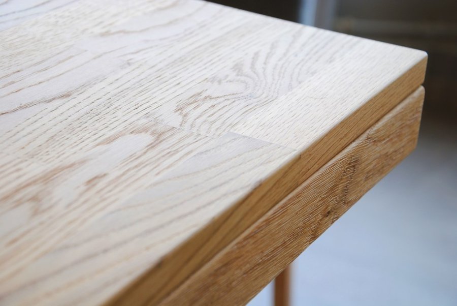 ROWICO Brooklyn spisebord - brstet eg m. udtrk (220x95)